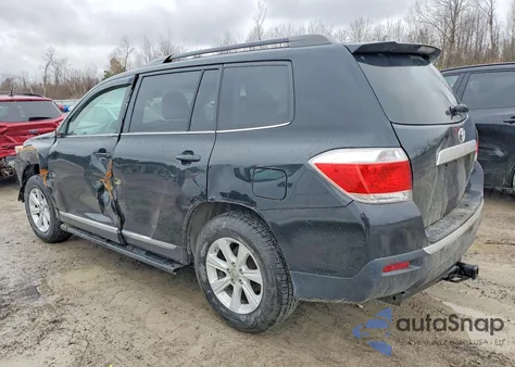 2011 Toyota Highlander Base from USA, damaged, VIN 5TDBK3EH1BS042048